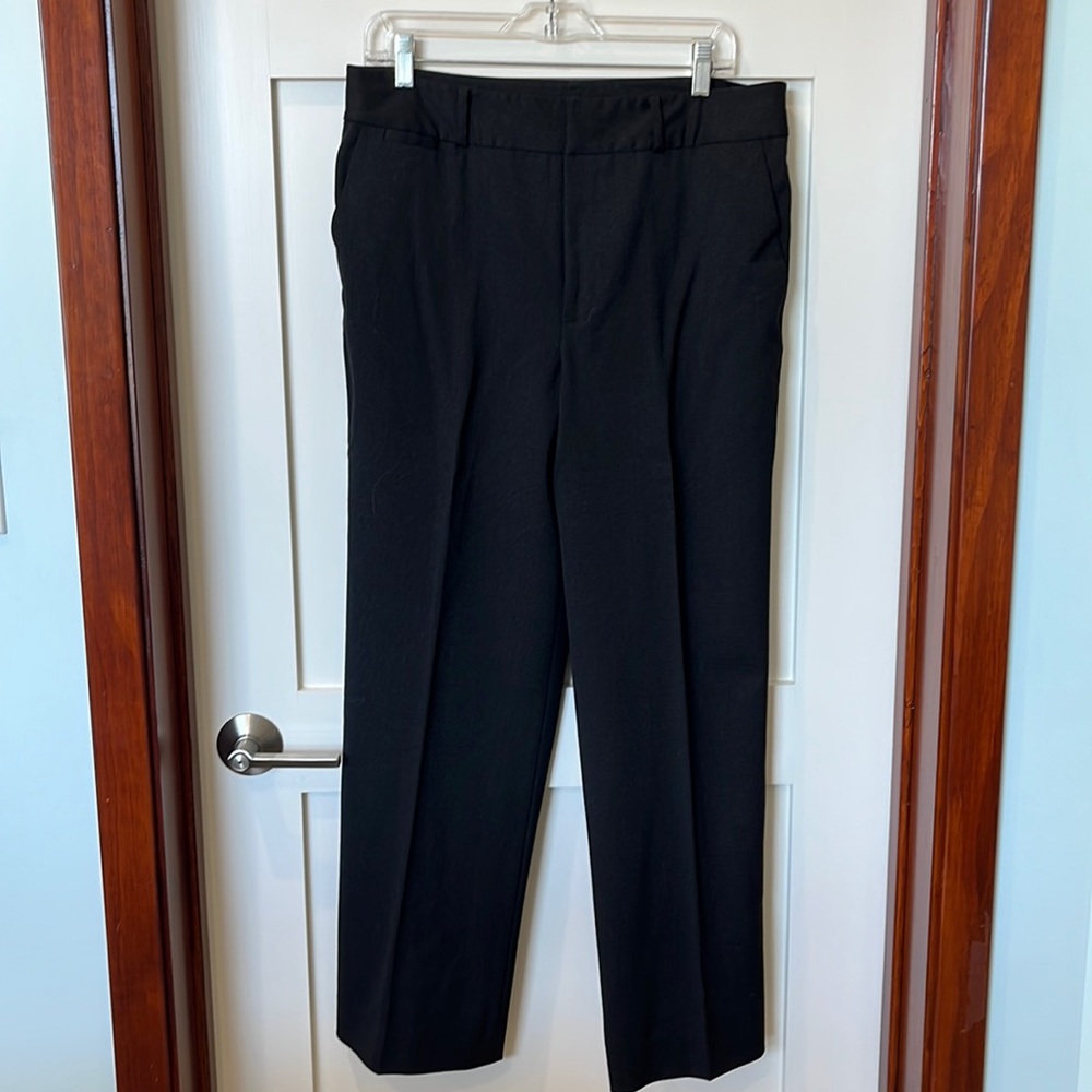 Ralph Lauren size 12, black wool pants